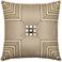 Sedona Mitered Cross 19" Square Indoor-Outdoor Pillow