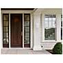 2_Sedona Narrow 3000K LED White Composite Outdoor Wall Light Frosted Lens more views