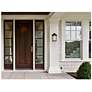 2_Sedona Narrow 4000K LED Bronze Composite Outdoor Wall Light Frosted Lens more views