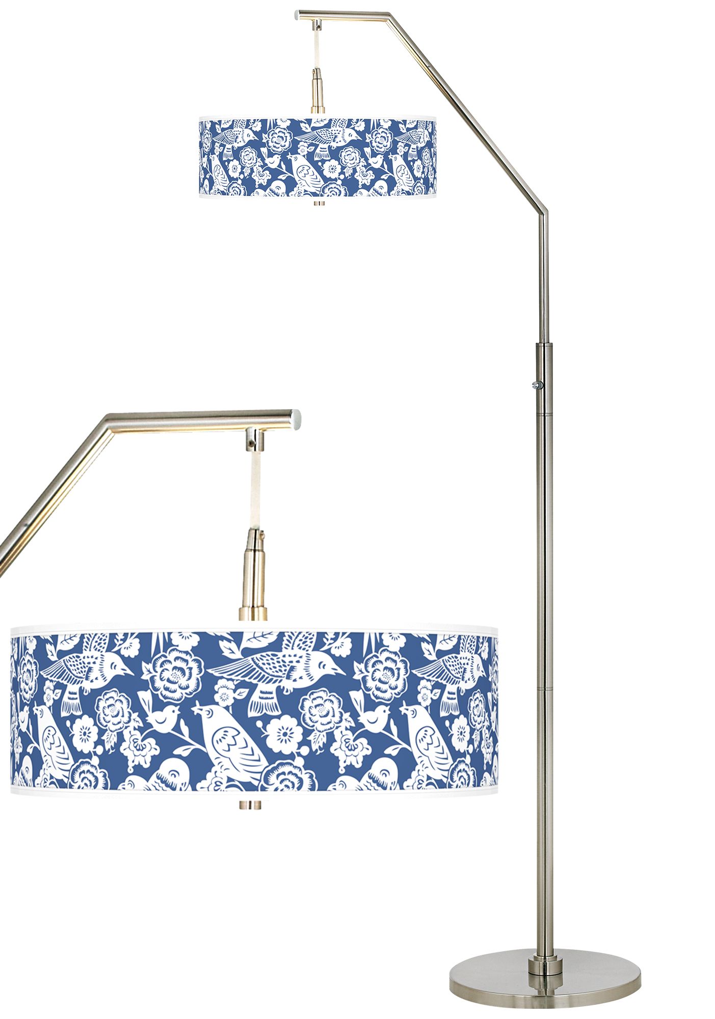 Seedling by Thomas Paul Aviary Arc Floor Lamp