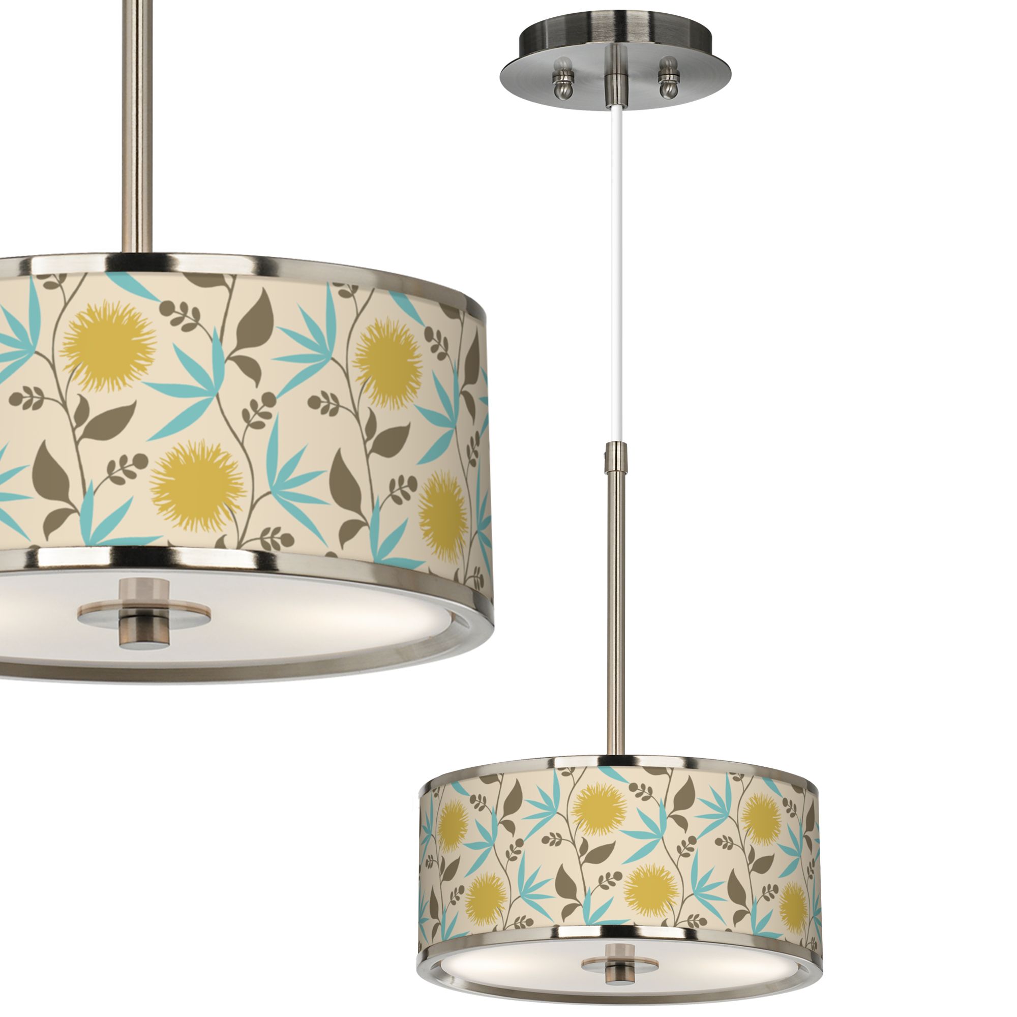 Seedling by Thomas Paul Dahlia 10 1/4" Wide Mini Pendant