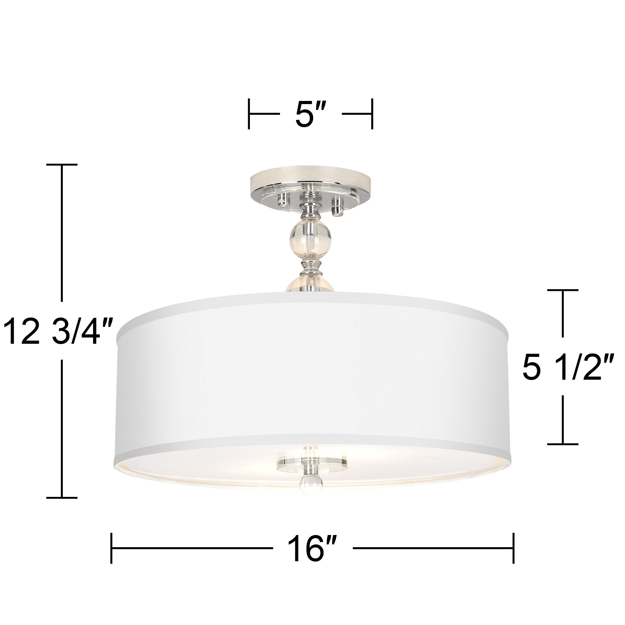 Image 4 Seedling by Thomas Paul Dahlia 16" Wide Ceiling Light more views