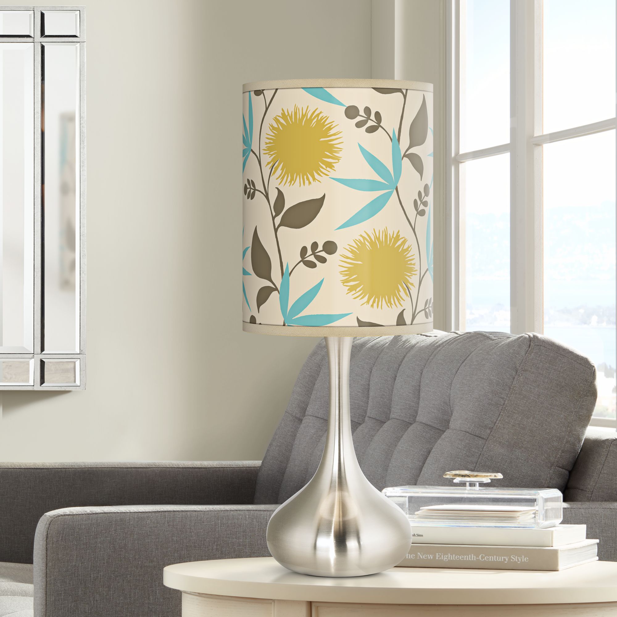 Seedling by Thomas Paul Dahlia Kiss Modern Table Lamp
