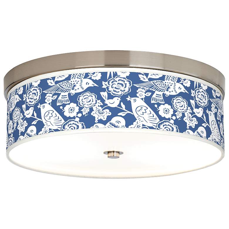 Image 1 Seedling by thomaspaul Aviary Pattern 14" Wide Modern Ceiling Light