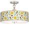 Seedling by thomaspaul Dahlia 16" Wide Ceiling Light