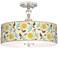 Seedling by thomaspaul Dahlia 16" Wide Ceiling Light