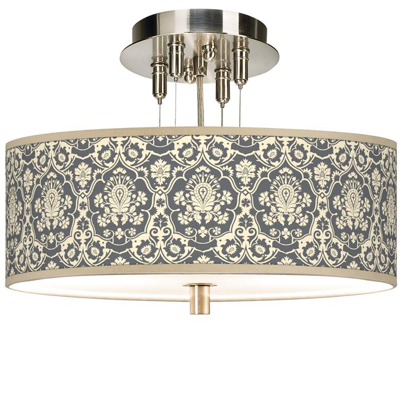 Image 1 Seedling by thomaspaul Damask 14 inch Wide Ceiling Light