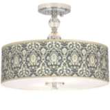 Seedling by thomaspaul Damask 16&quot; Wide Ceiling Light
