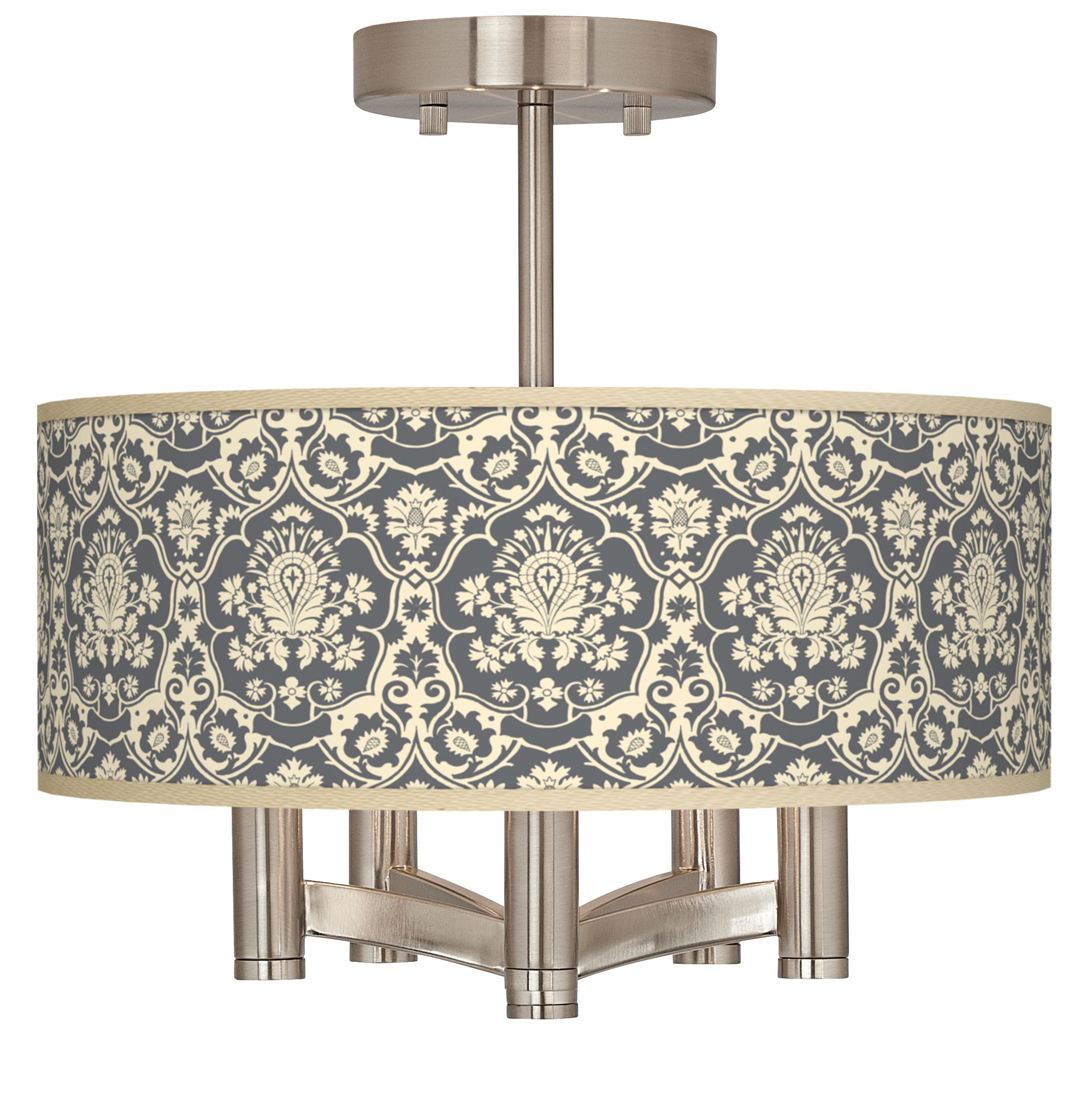 damask ceiling light