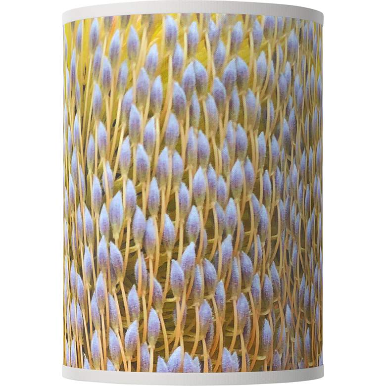 Image 1 Seeds Of Spring White Giclee Cylinder Lamp Shade 8x8x11 (Spider)