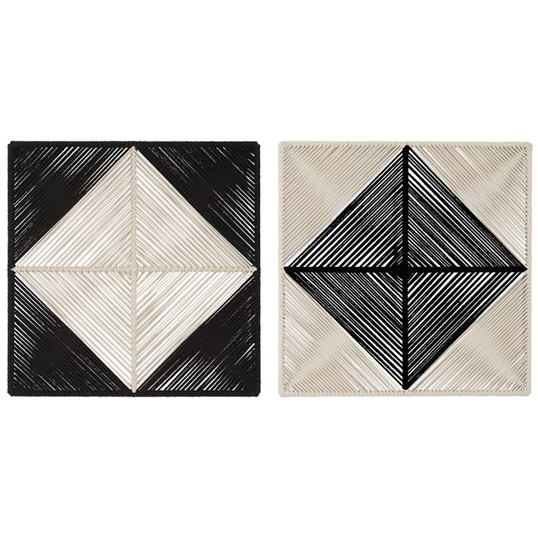 Image 1 Seeing Double 2-Piece Wall Squares