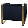 3_Seeley Chair Black Velvet - Hardwood Frame - Brushed Gold Metal Legs more views