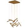 Seesaw 31.5 inch Brushed Champagne Chandelier