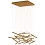 Seesaw 41.3" Brushed Champagne Chandelier