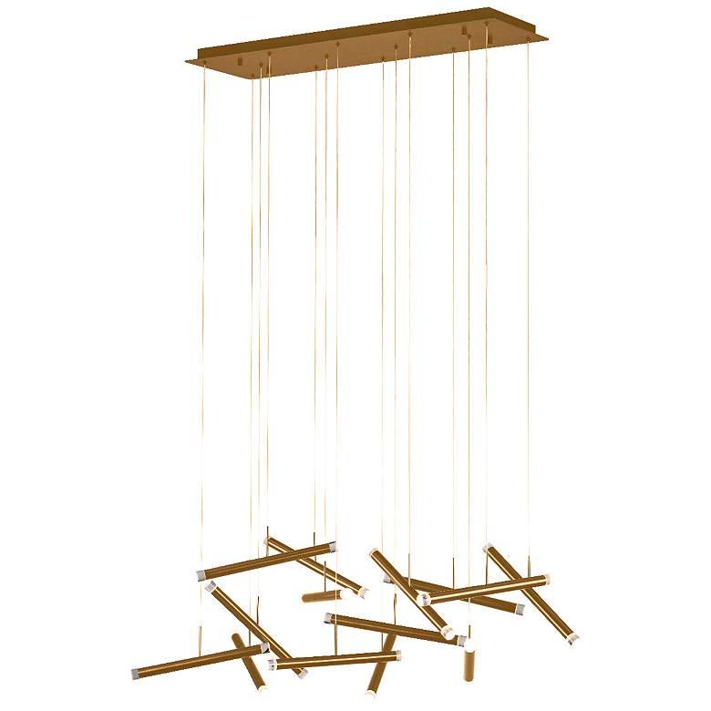 Image 1 Seesaw 51.2" Brushed Champagne Chandelier