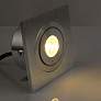 Selbo 2 1/2"W Silver LED Recessed Mount Under Cabinet Light