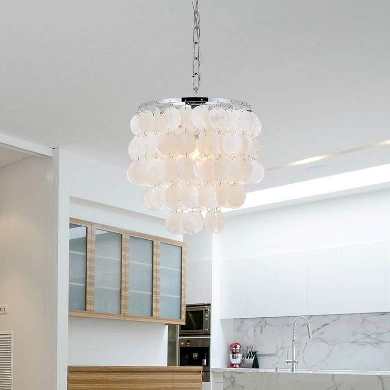 Image 1 Selene 1 Lt Chrome Pendant