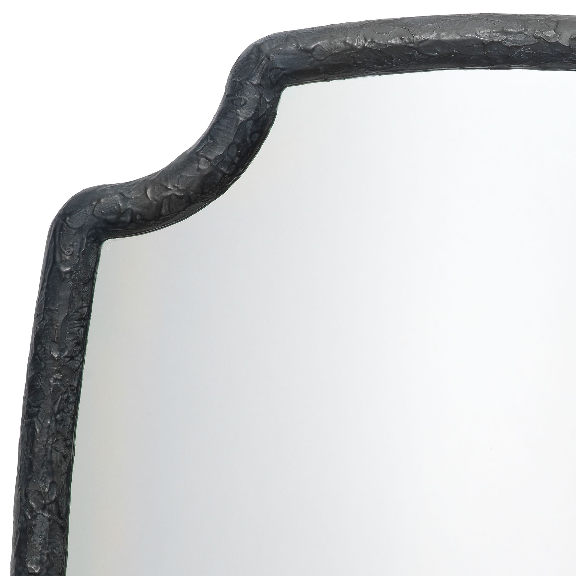Image 5 Selene Textured Charcoal 36" x 48" Rectangular Wall Mirror more views