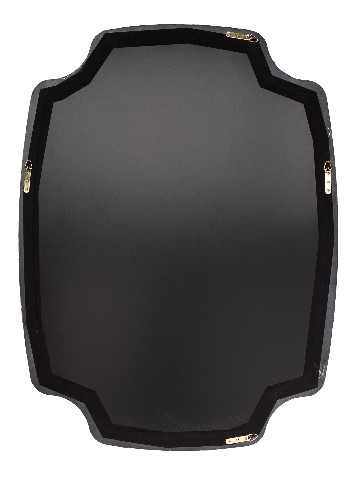 Image 7 Selene Textured White 36" x 48" Rectangular Wall Mirror more views