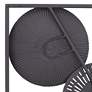 4_Selke 35 1/2" Black White 2-Piece Metal Wall Art Set more views