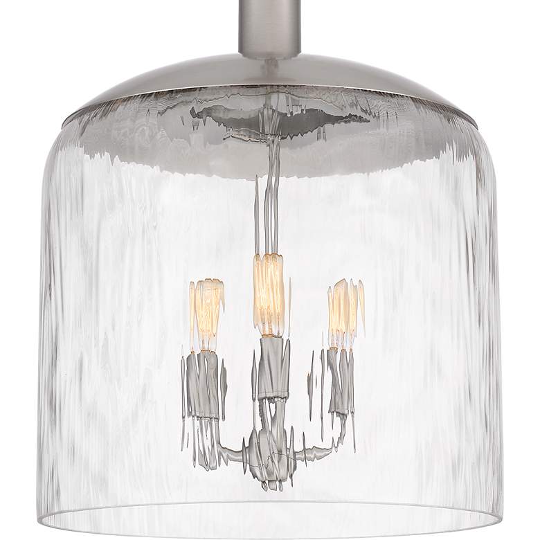 Image 5 Selma 3-Light Brushed Nickel Pendant Light more views