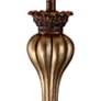 Senardo Gold Table Lamp by Regency Hill with Dimmer with USB