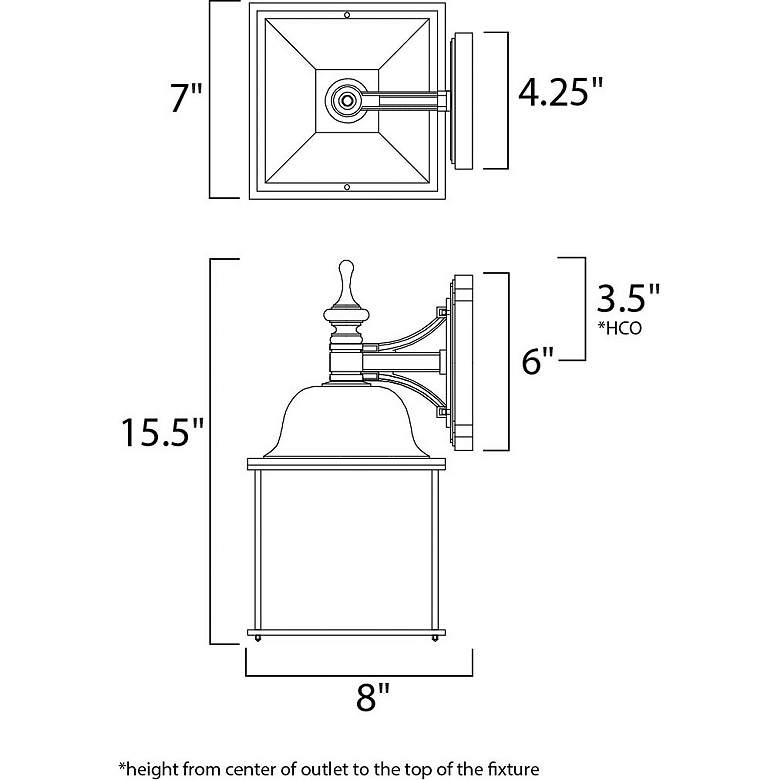 Image 2 Senator Outdoor Wall Mount more views