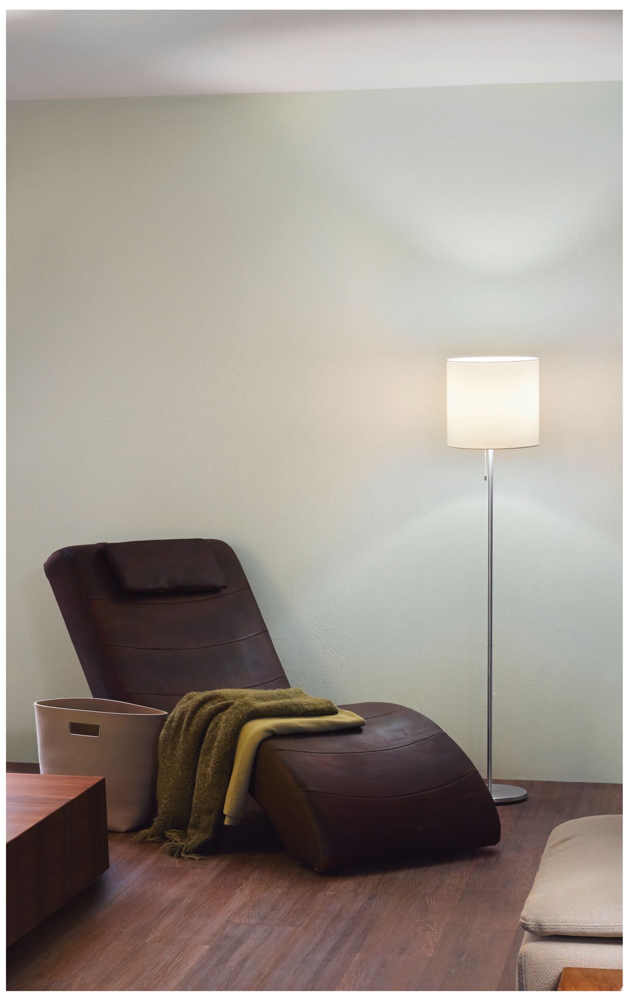 Image 3 Sendo - 1-Light Floor Lamp - Aluminum - Cream Fabric more views