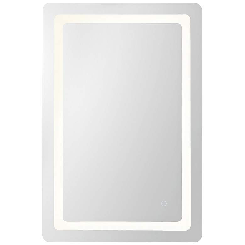 Image 1 Seneca 24 1/4" x 36" Rectangular Lighted Vanity Wall Mirror