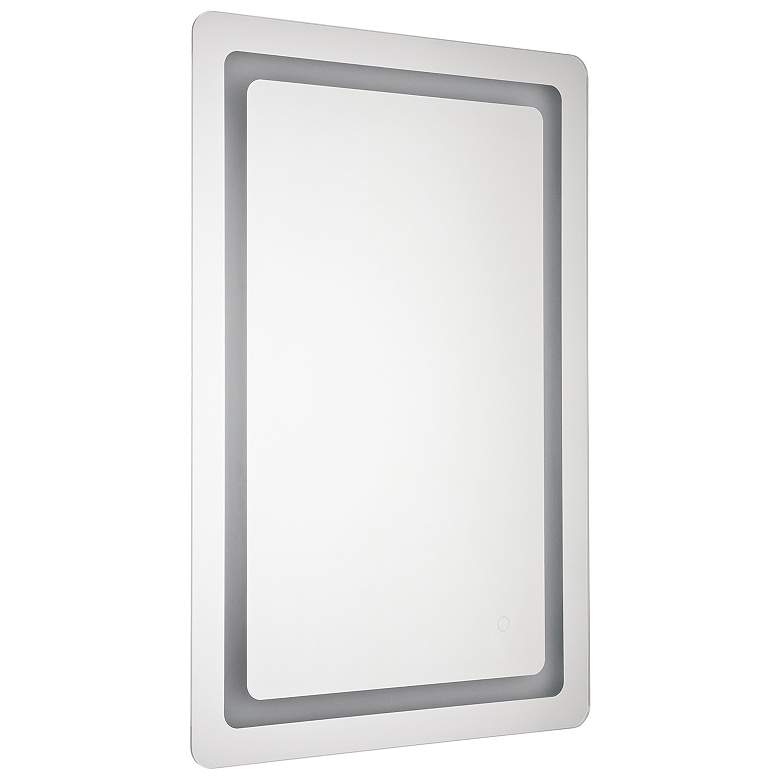 Image 4 Seneca 24 1/4" x 36" Rectangular Lighted Vanity Wall Mirror more views