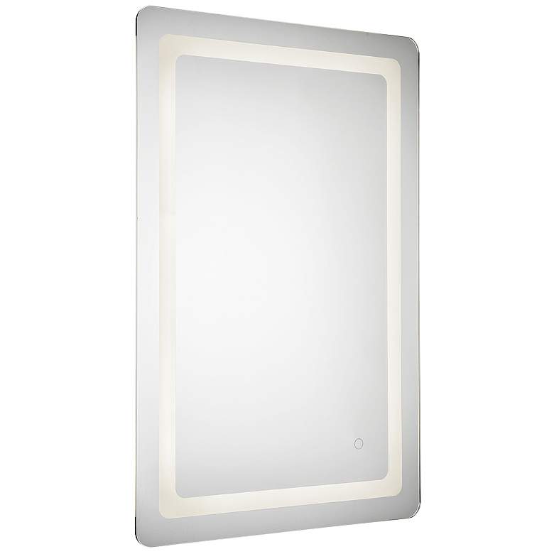 Image 5 Seneca 24 1/4" x 36" Rectangular Lighted Vanity Wall Mirror more views