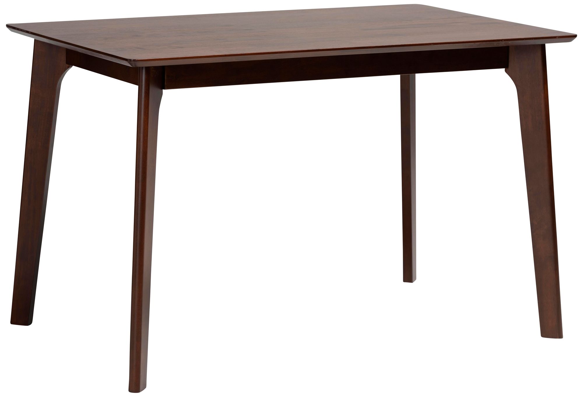 Seneca 47 1/4" Wide Dark Brown Wood Rectangular Dining Table