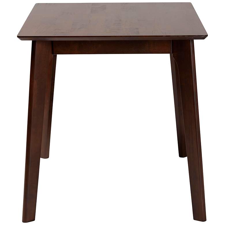 Image 6 Seneca 47 1/4 inch Wide Dark Brown Wood Rectangular Dining Table more views