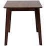 Seneca 47 1/4" Wide Dark Brown Wood Rectangular Dining Table