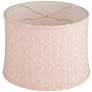 Seno Pink Softback Drum Lamp Shade 13x14x10 (Washer)