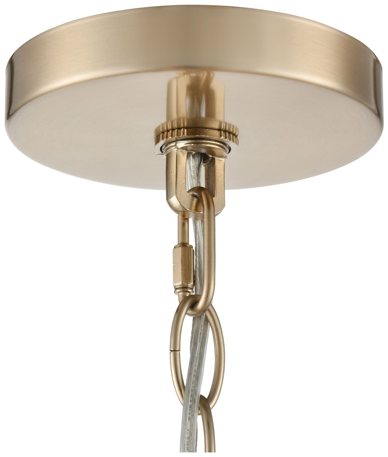 Image 6 Senoia 32 1/2" Wide Modern Gold 9-Light Chandelier more views