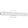 6_Sense 22 3/4" Wide Chrome LED Vanity Bath Light more views