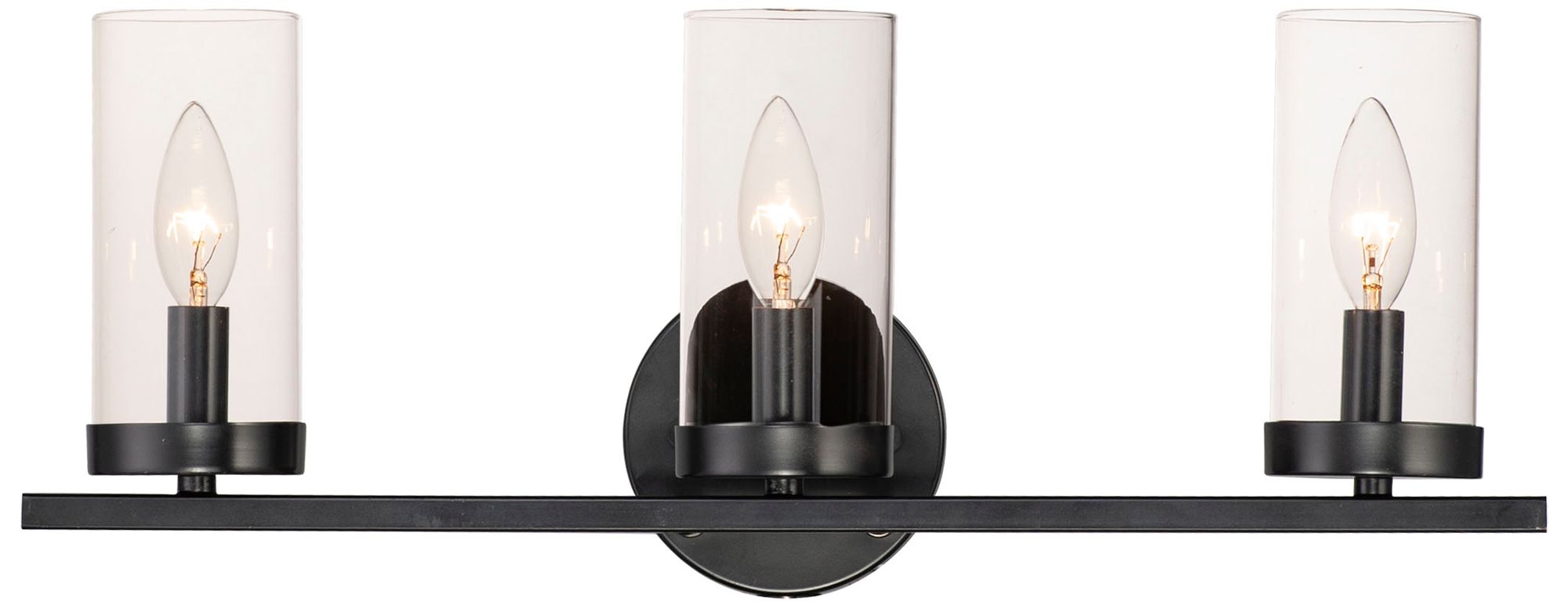 Image 3 Sentinel 3-Light Bath Vanity Black