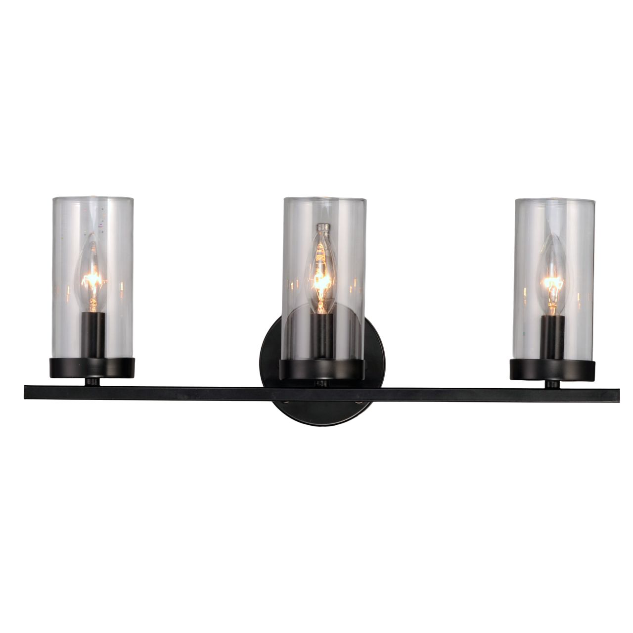 Image 4 Sentinel 3-Light Bath Vanity Black more views