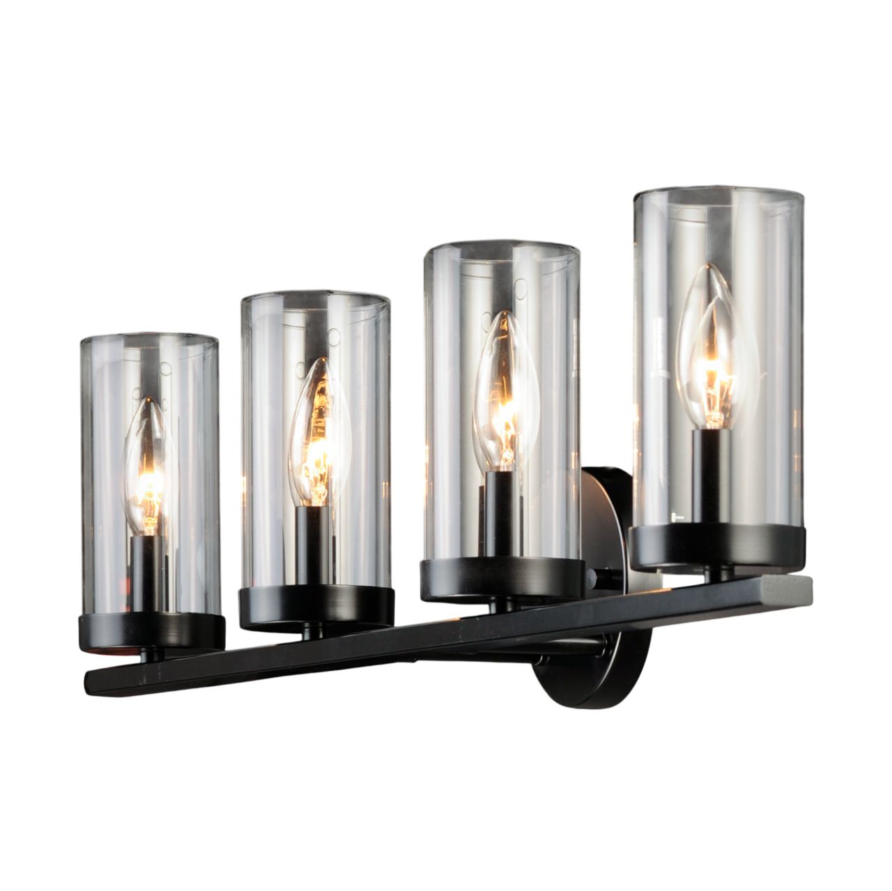 Image 2 Sentinel 4-Light Bath Vanity Black more views