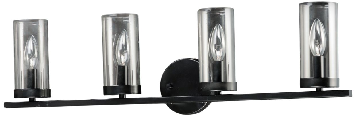 Image 5 Sentinel 4-Light Bath Vanity Black more views