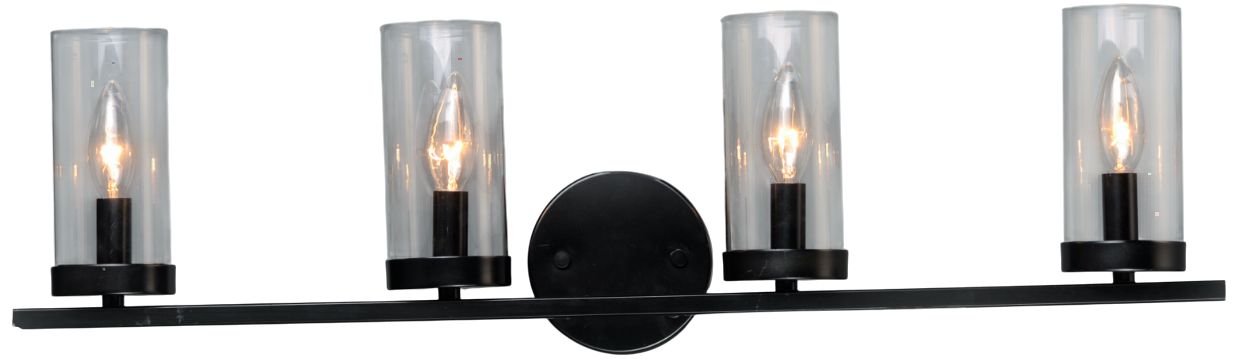 Image 6 Sentinel 4-Light Bath Vanity Black more views