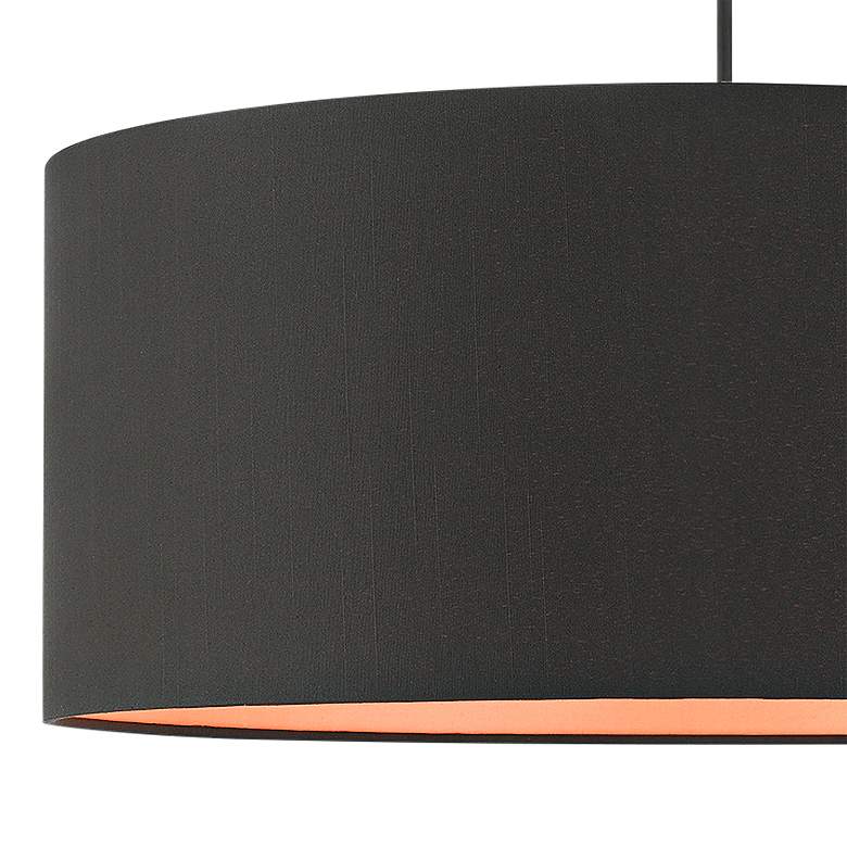 Image 4 Sentosa 18" Wide Black Drum Pendant Light more views