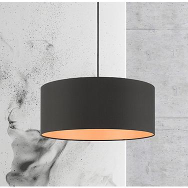 Sentosa 18" Wide Black Drum Pendant Light