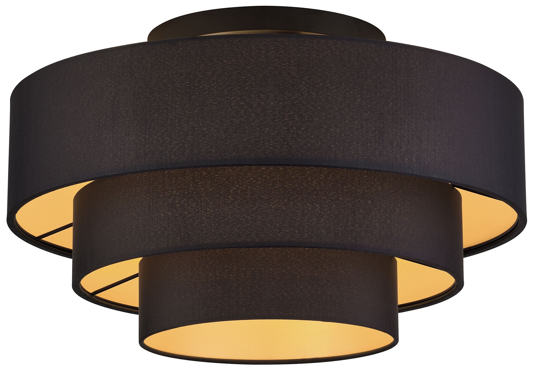 Image 4 Sentosa 4 Light Black Extra Large Semi-Flush more views