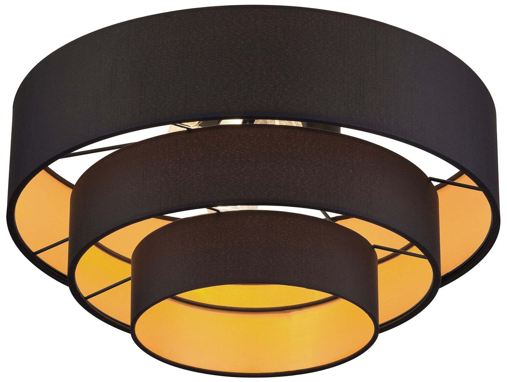 Image 6 Sentosa 4 Light Black Extra Large Semi-Flush more views