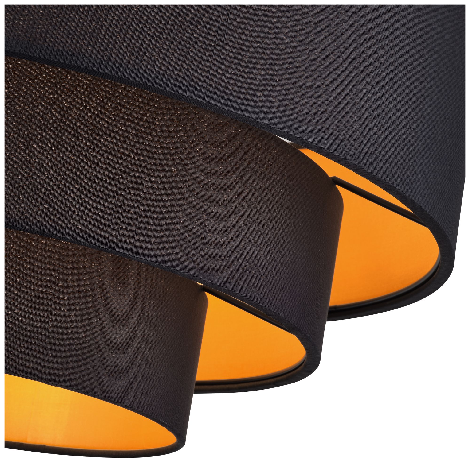 Sentosa 4 Light Black Extra Large Semi-Flush