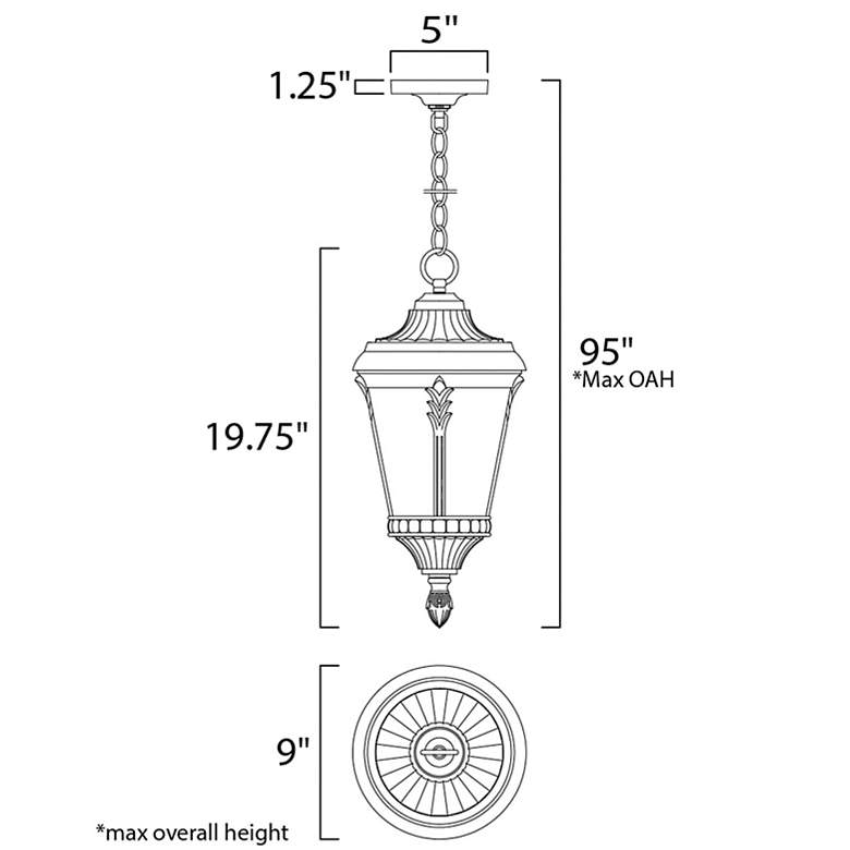 Image 5 Sentry-Outdoor Hanging Lantern more views