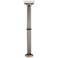 Sentry Rustic Farmhouse Wood Torchiere Floor Lamp