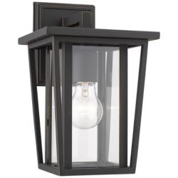Seoul 11 1/2&quot; High Oil-Rubbed Bronze Outdoor Wall Light